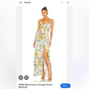 AFRM Maxi Dress with Slit